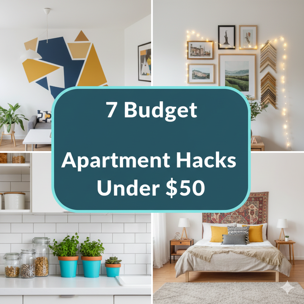7 Budget Apartment Hacks Under $50 That Absolutely Work