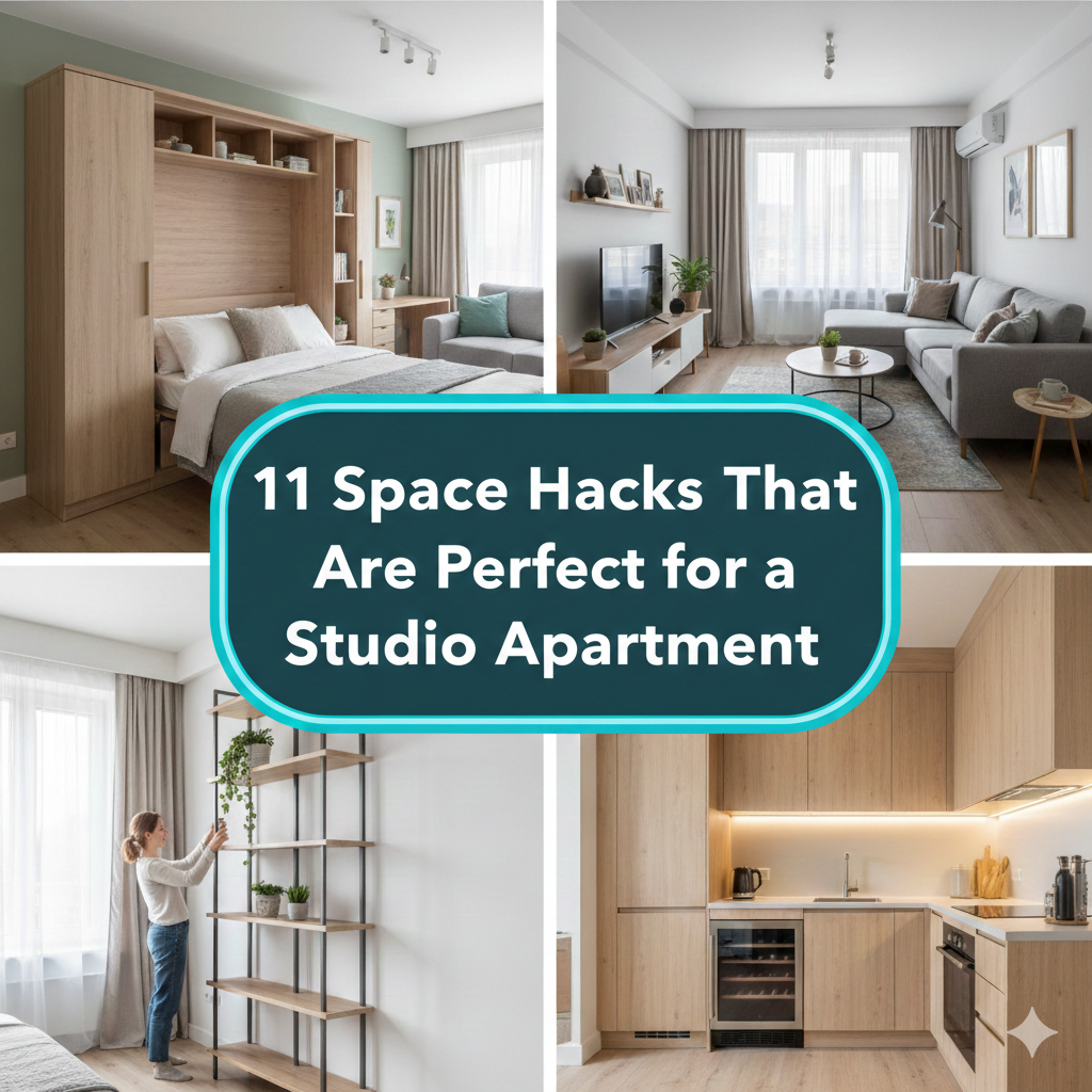 11 Space Hacks That Are Perfect for a Studio Apartment on a Budget