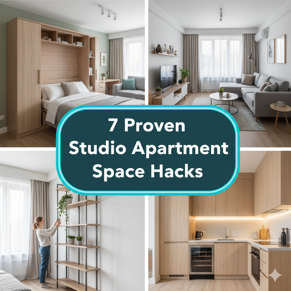 7 Proven Studio Apartment Space Hacks to Create Privacy Fast