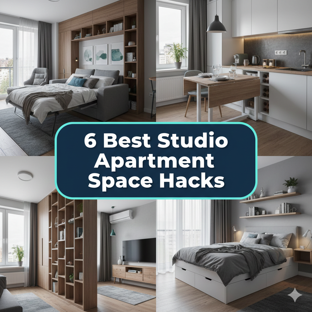 6 Best Studio Apartment Space Hacks: Under-Your-Bed Storage