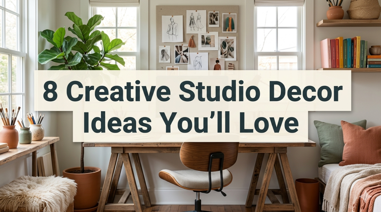8 Creative Studio Decor Ideas You’ll Love