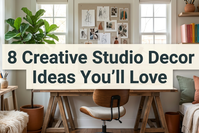 8 Creative Studio Decor Ideas You’ll Love