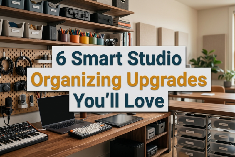 6 Smart Studio Organizing Upgrades You’ll Love