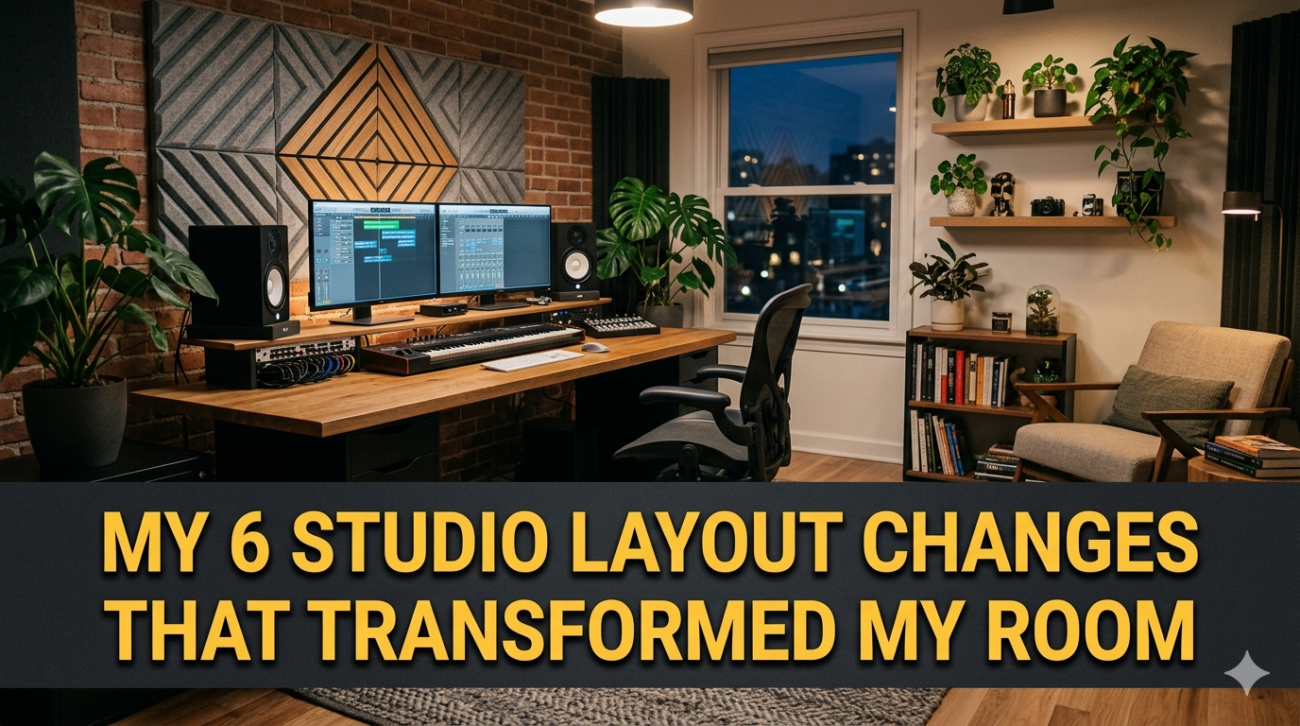 6 Studio Layout Changes