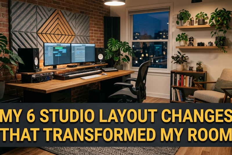 My 6 Studio Layout Changes That Transformed My Room