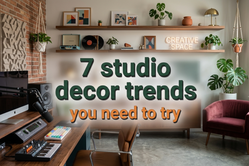 7 studio decor trends you need to try