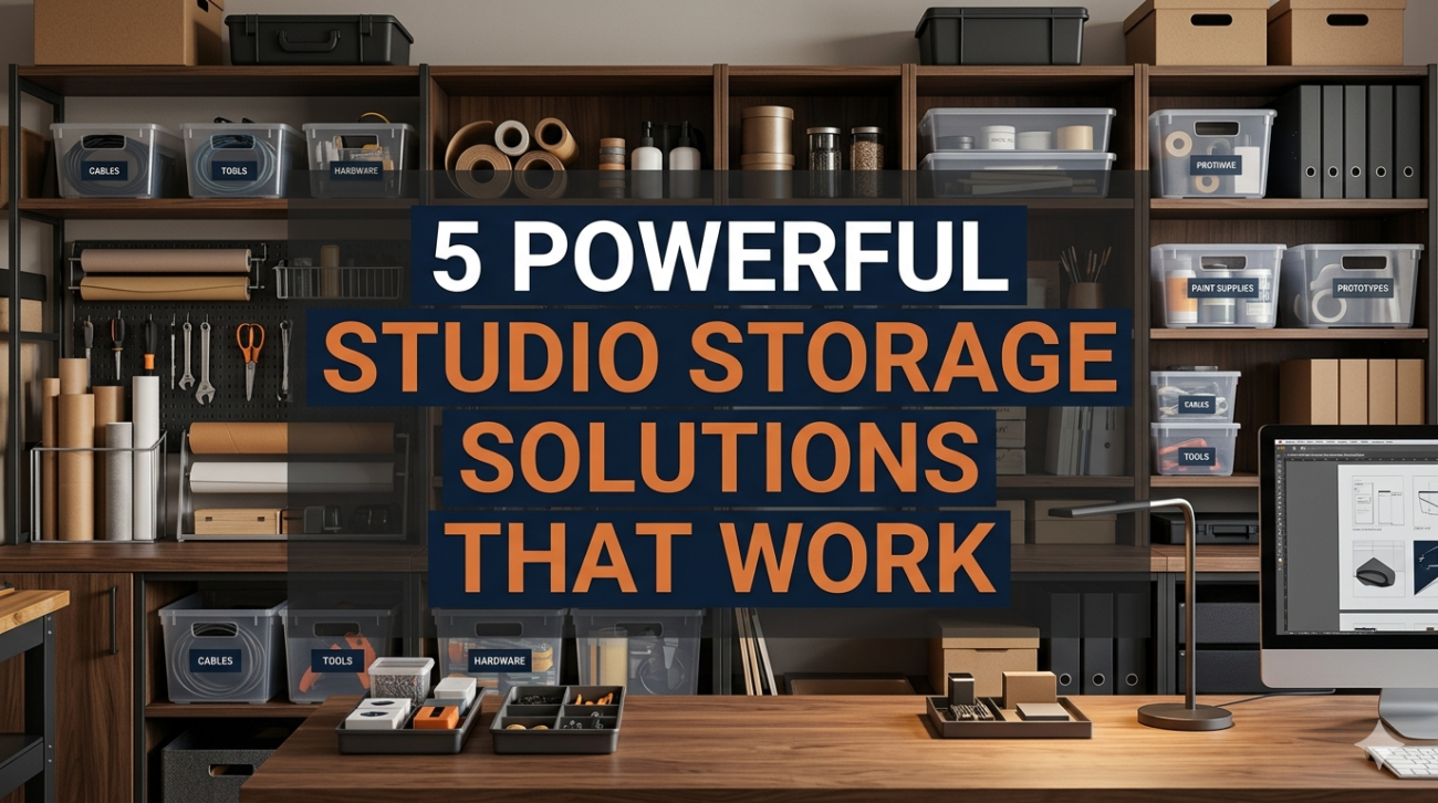 5 powerful studio storage solutions that work
