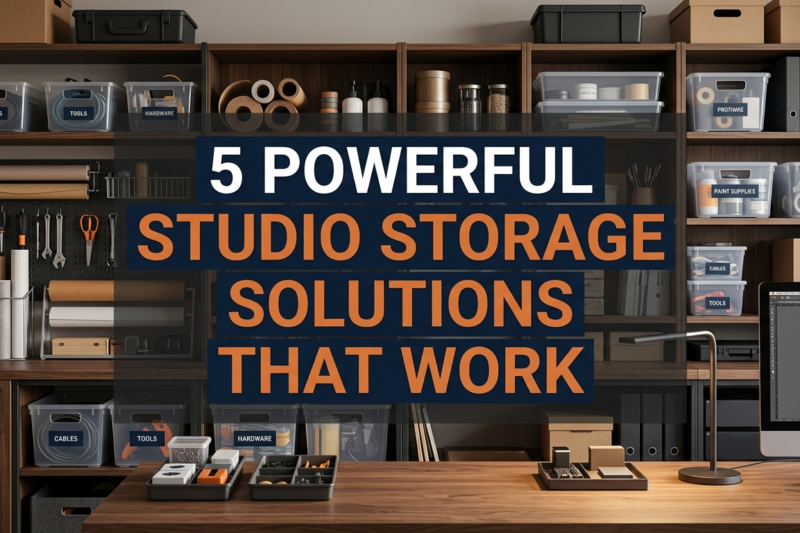 5 powerful studio storage solutions that work