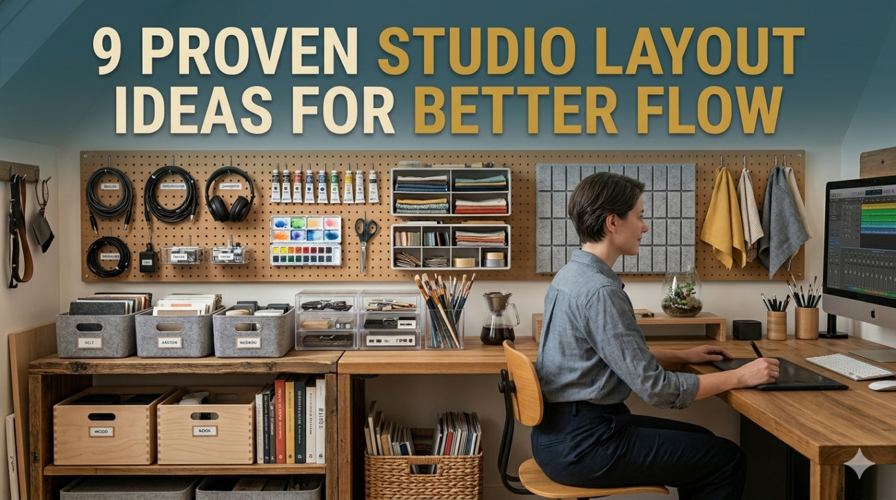 9 Proven Studio Layout Ideas for Better Flow