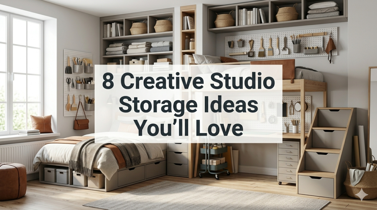 8 Creative Studio Storage Ideas You’ll Love