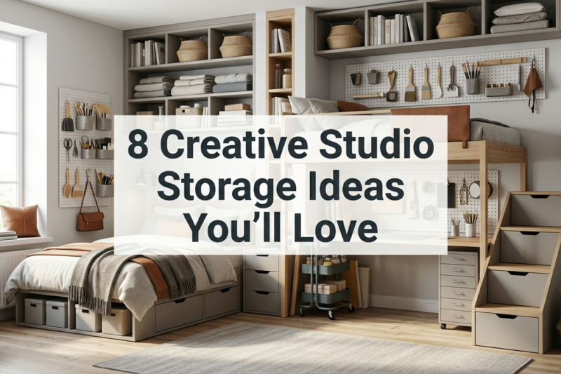 8 Creative Studio Storage Ideas You’ll Love