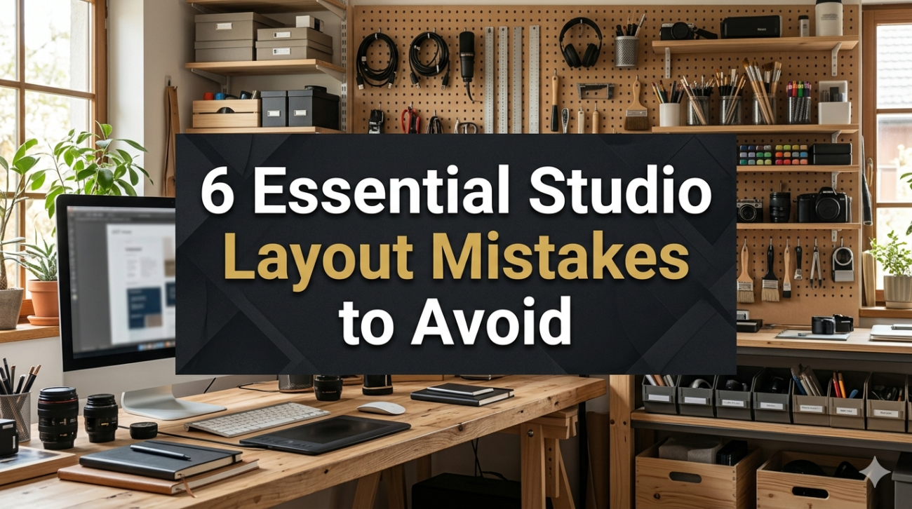 6 Essential Studio Layout Mistakes to Avoid