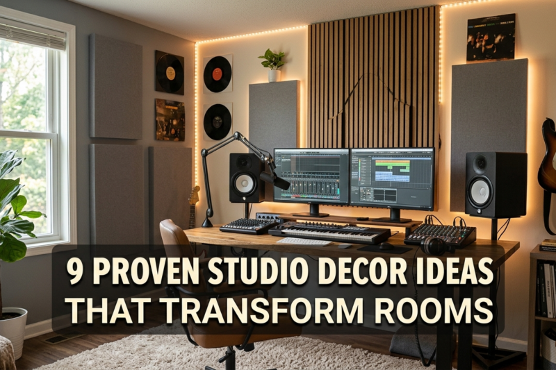9 Proven Studio Decor Ideas That Transform Rooms