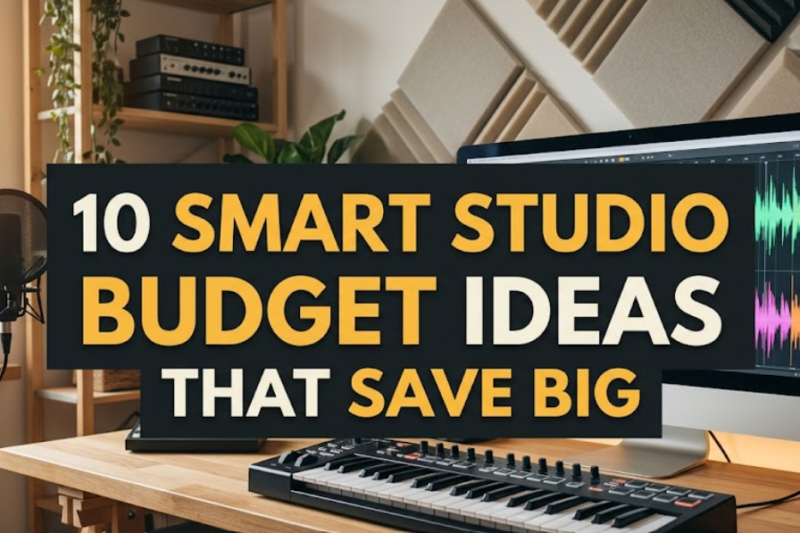 10 Smart Studio Budget Ideas That Save Big