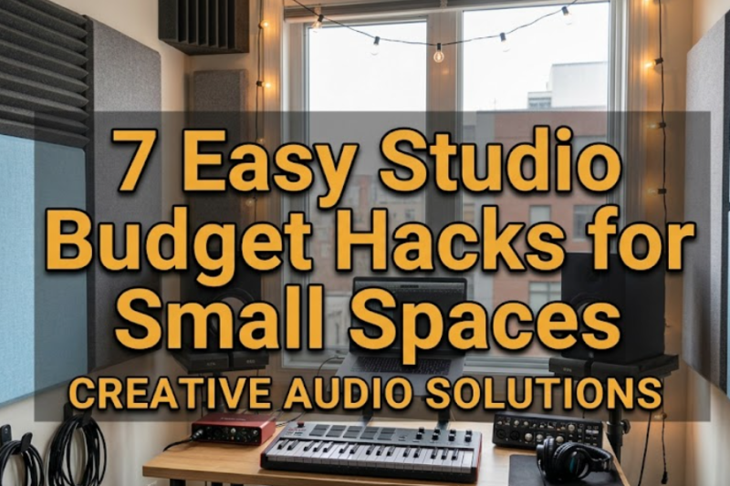 7 Easy Studio Budget Hacks for Small Spaces