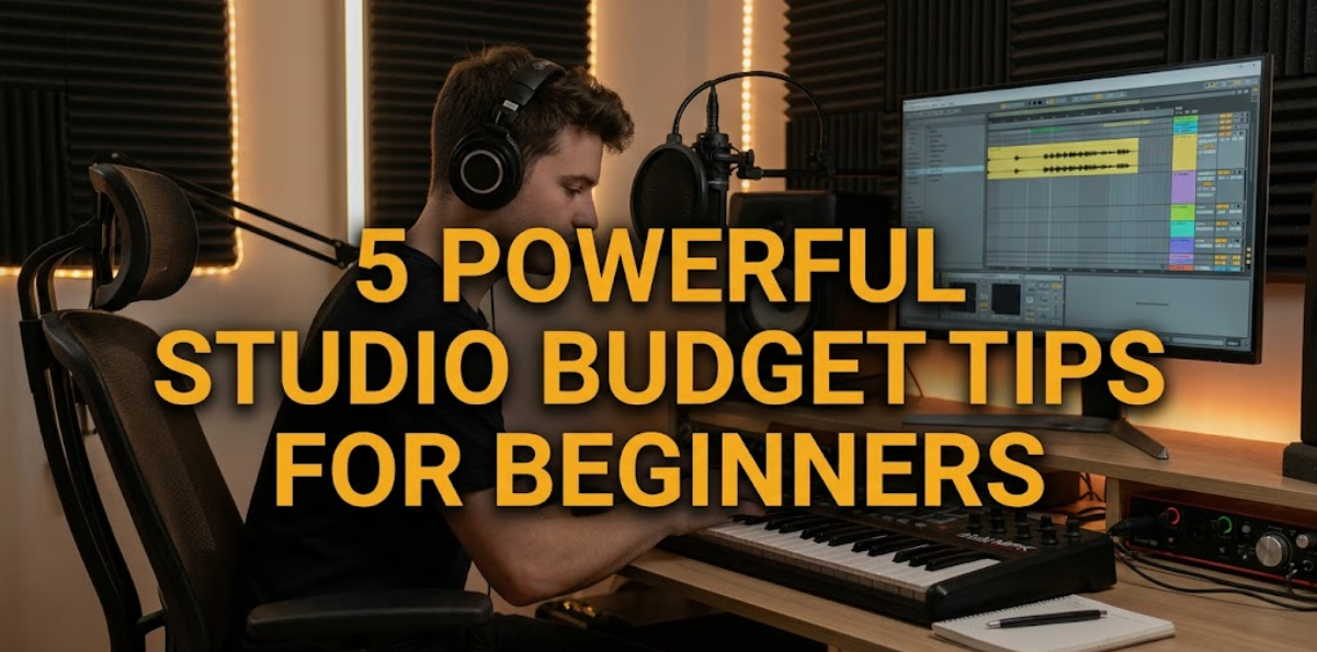 5 powerful studio budget tips for beginners