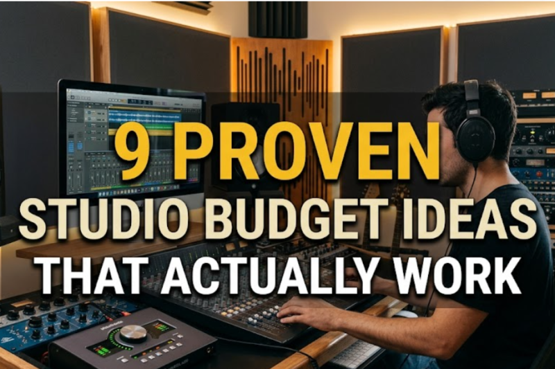 9 proven studio budget ideas that actually work