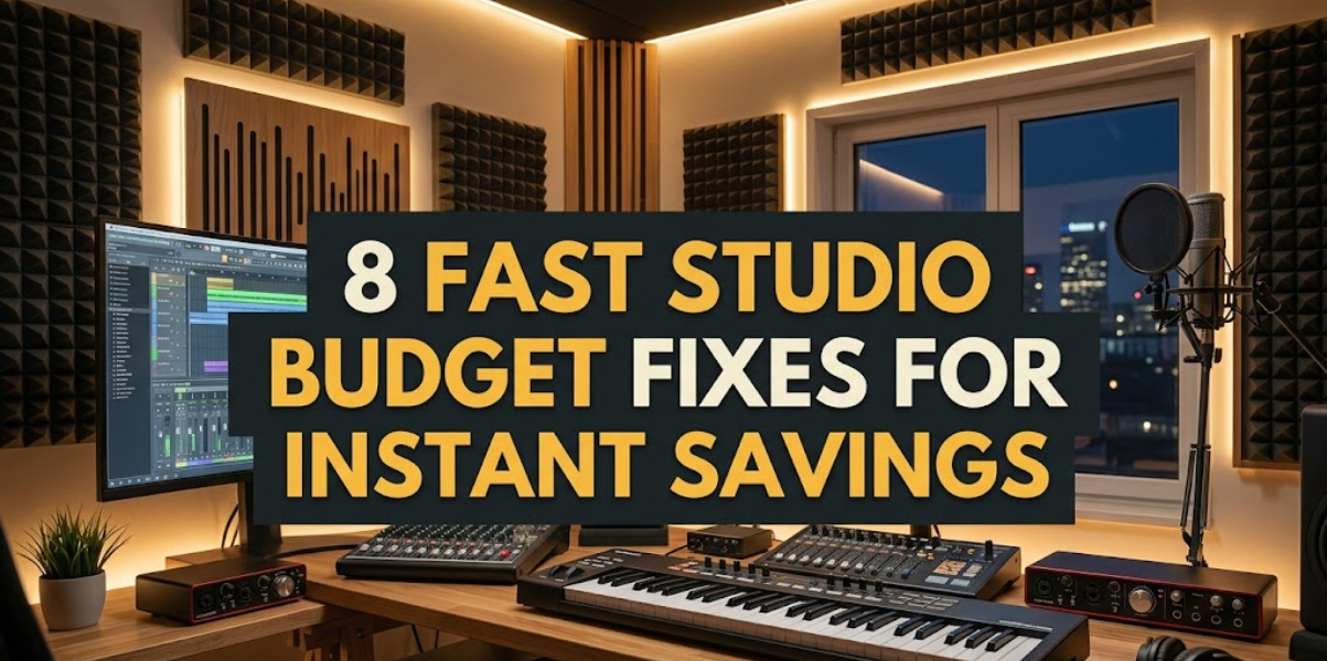 8 Fast Studio Budget Fixes for Instant Savings