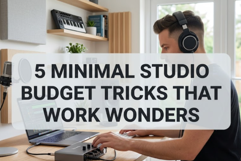5 Minimal Studio Budget Tricks That Work Wonders
