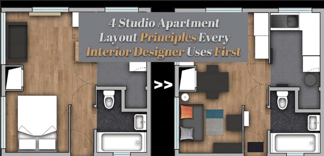 4 Studio Apartment Layout Principles Every Interior Designer Uses First