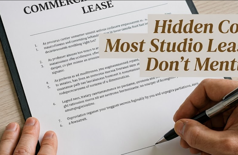 Hidden Costs Most Studio Leases Don't Mention