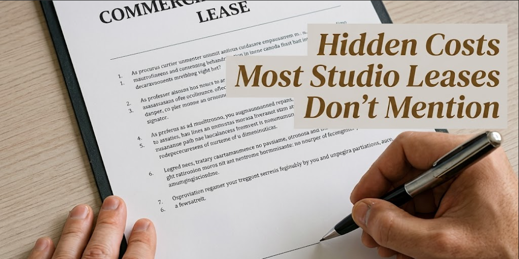 Hidden Costs Most Studio Leases Don't Mention