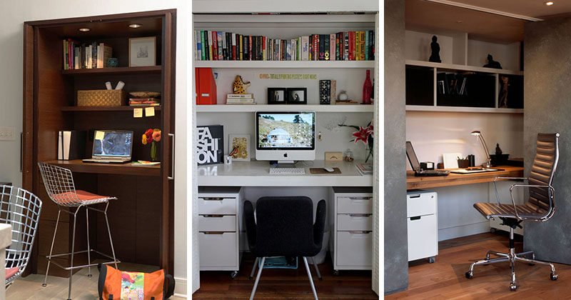 Home Office in a Studio Apartment