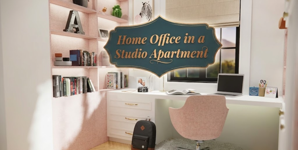 Home Office in a Studio Apartment