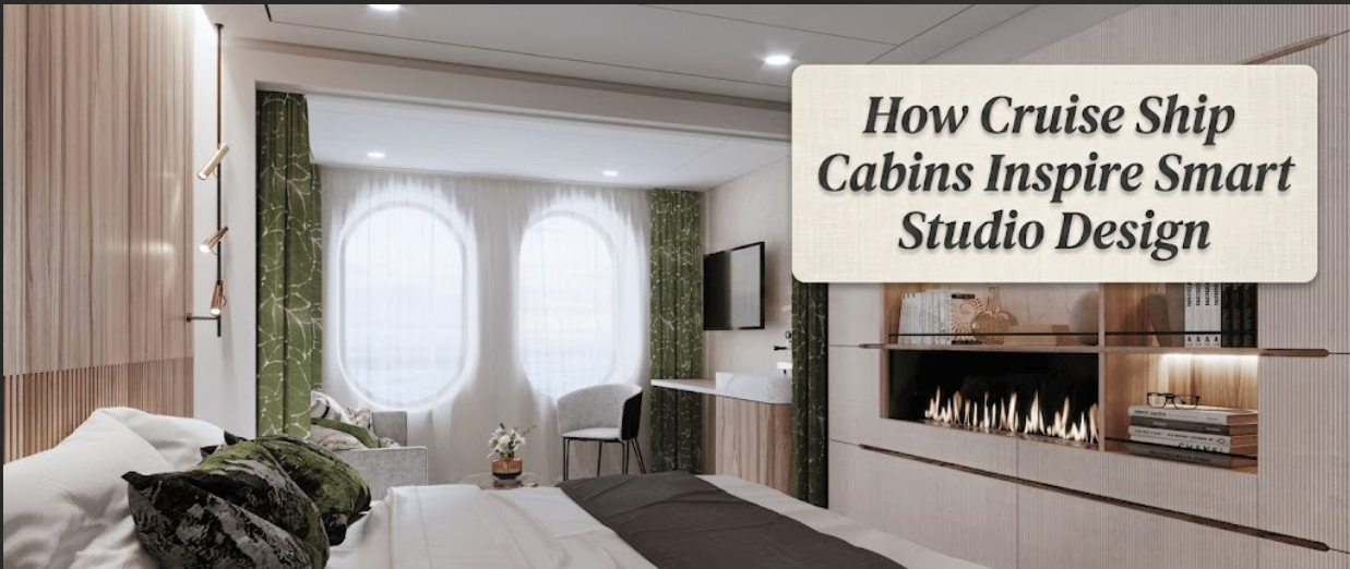 How Cruise Ship Cabins Inspire Smart Studio Design