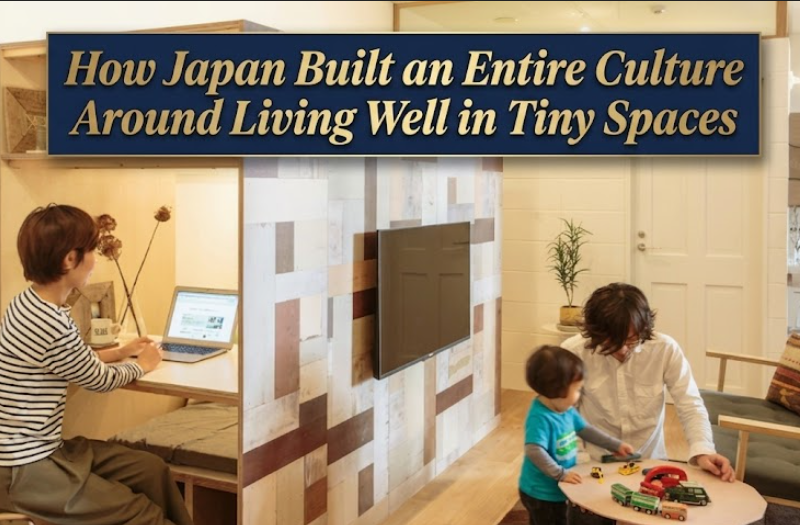 How Japan Built an Entire Culture Around Living Well in Tiny Spaces