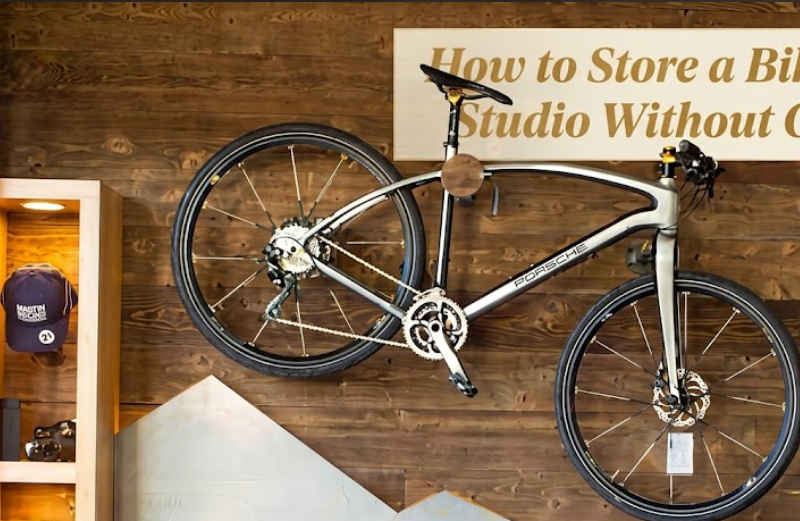How to Store a Bike in a Studio Without Clutter