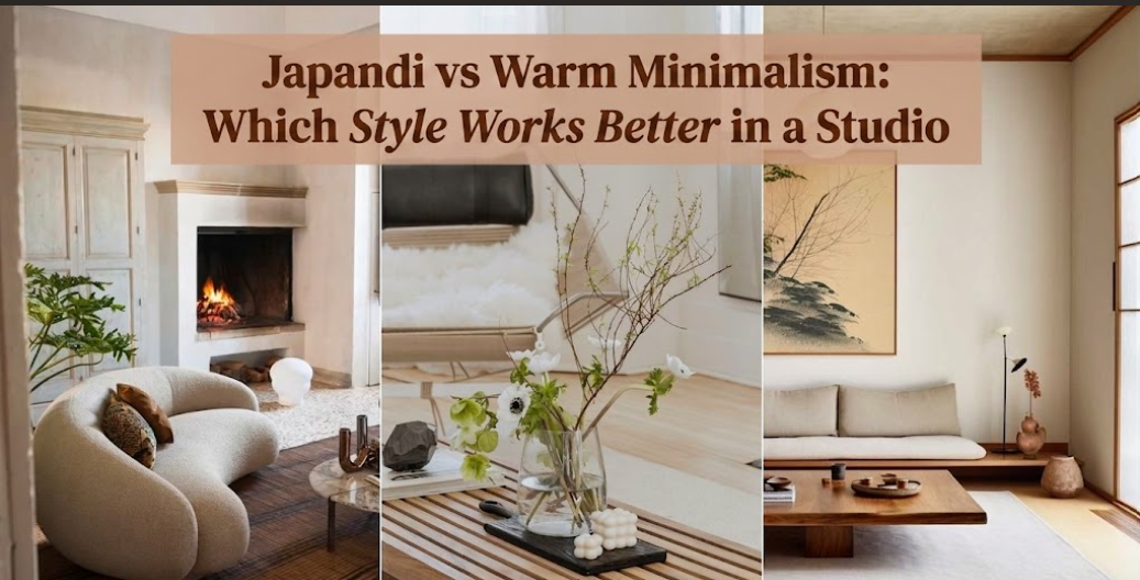 Japandi vs Warm Minimalism: Which Style Works Better in a Studio