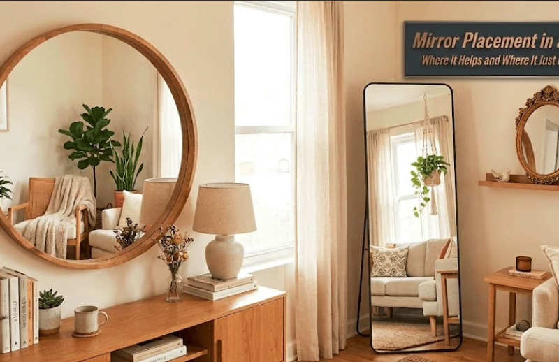 Mirror Placement in a Studio: Where It Helps and Where It Just Looks Weird