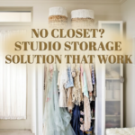 No Closet? Studio Storage Solutions That Work