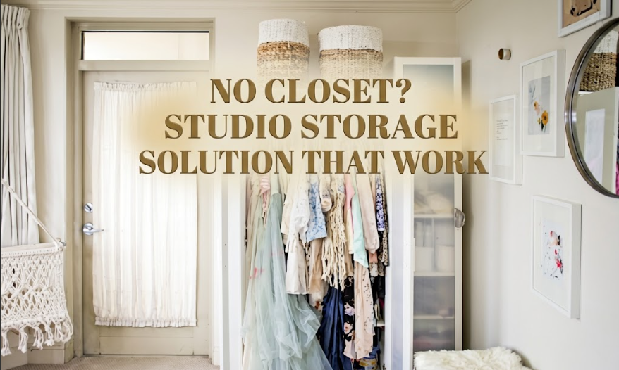 No Closet? Studio Storage Solutions That Work