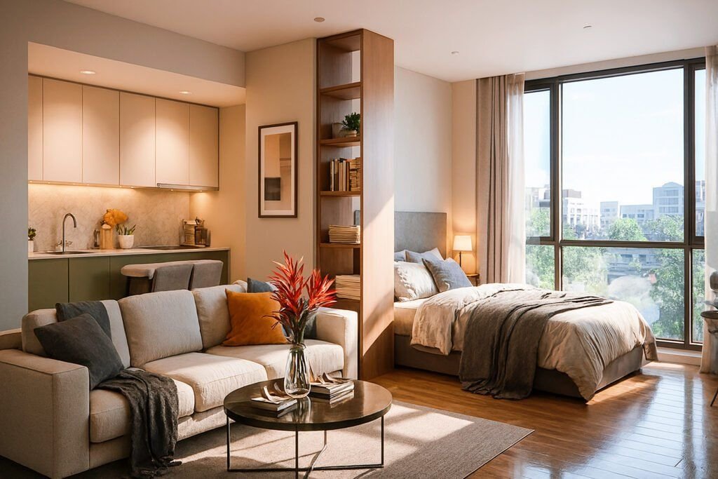 Room Divider Ideas for Studios That Do Not Block Natural Light