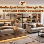 7 Studio Apartment Storage Hacks That Cost Under 50 Dollars