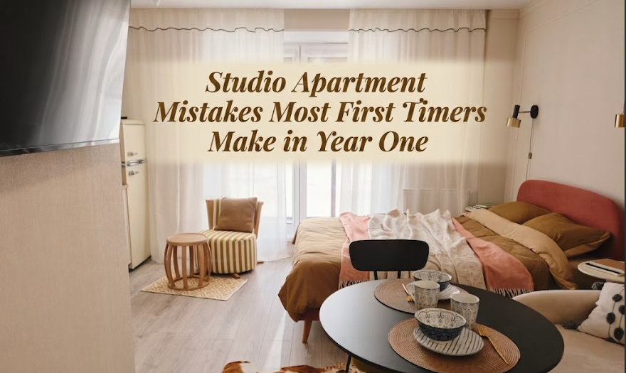 Studio Apartment Mistakes Most First Timers Make in Year One