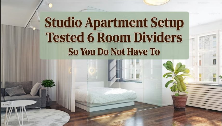 Studio Apartment Setup Tested 6 Room Dividers So You Do Not Have To