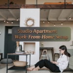 Studio Apartment Work-From-Home Setup