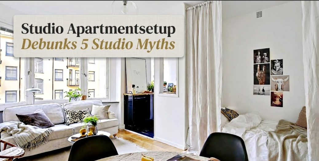 Studio Apartmentsetup Debunks 5 Studio Myths