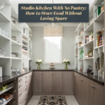 Studio Kitchen With No Pantry: How to Store Food Without Losing Space