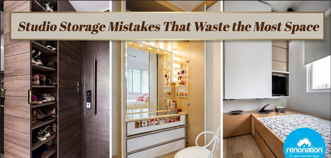 Studio Storage Mistakes That Waste the Most Space