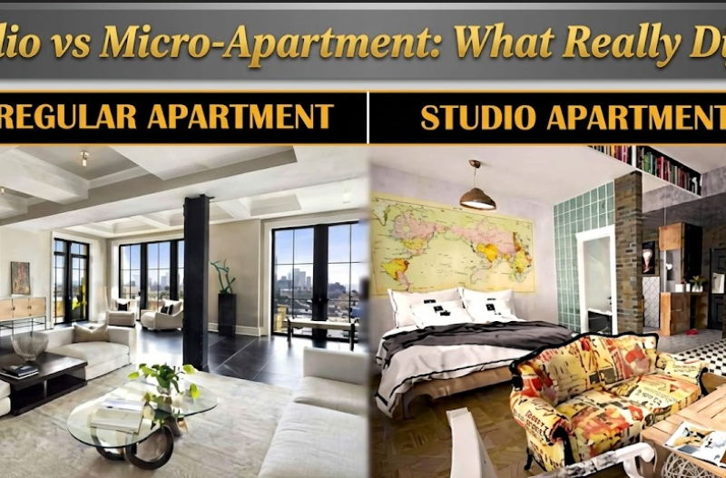 Studio vs Micro-Apartment: What Really Differs