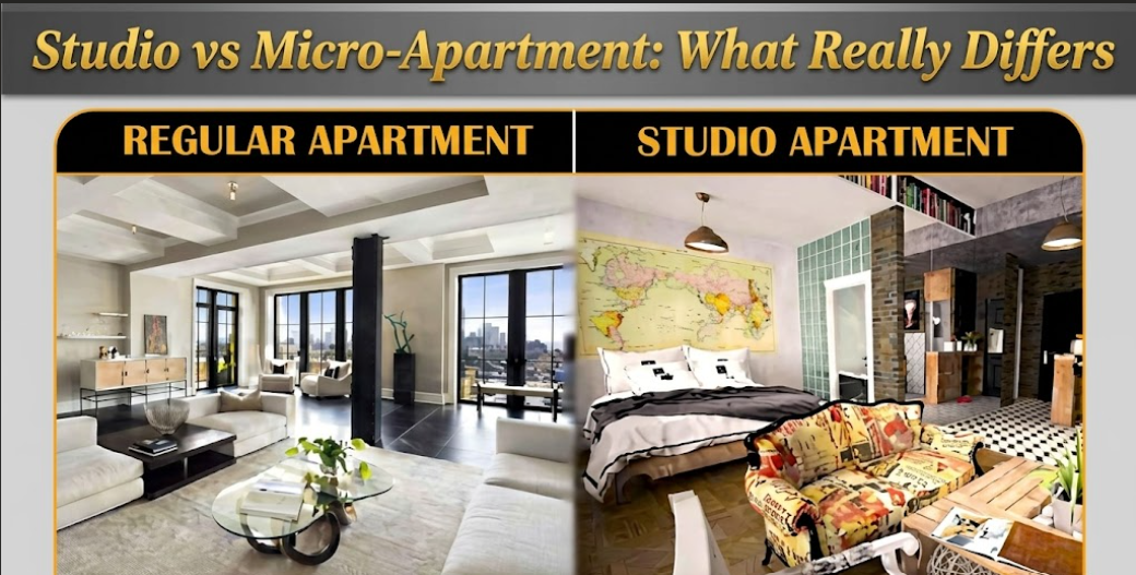 Studio vs Micro-Apartment: What Really Differs