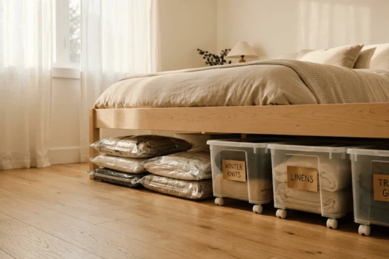 Under-Bed Storage in a Studio: What Fits and What Doesn’t