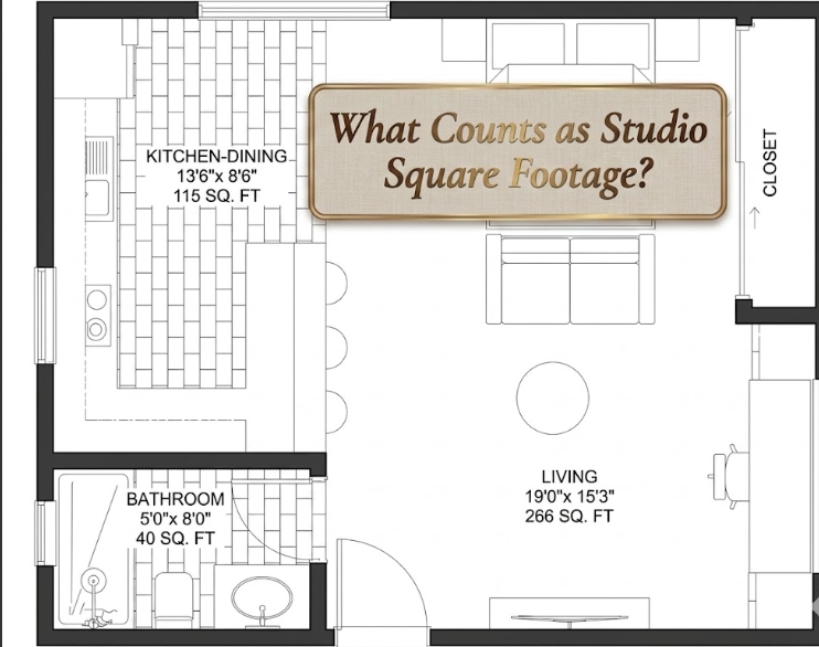 What Counts as Studio Square Footage?