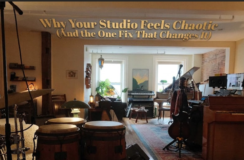 Why Your Studio Feels Chaotic (And the One Fix That Changes It)