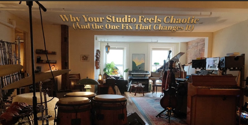 Why Your Studio Feels Chaotic (And the One Fix That Changes It)