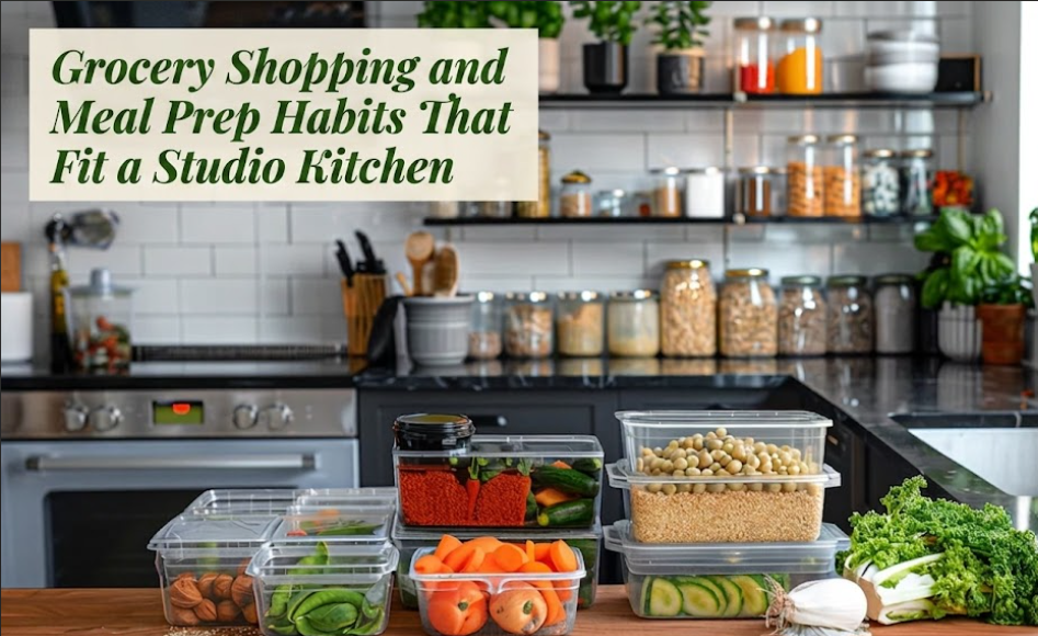 Grocery Shopping and Meal Prep Habits That Fit a Studio Kitchen